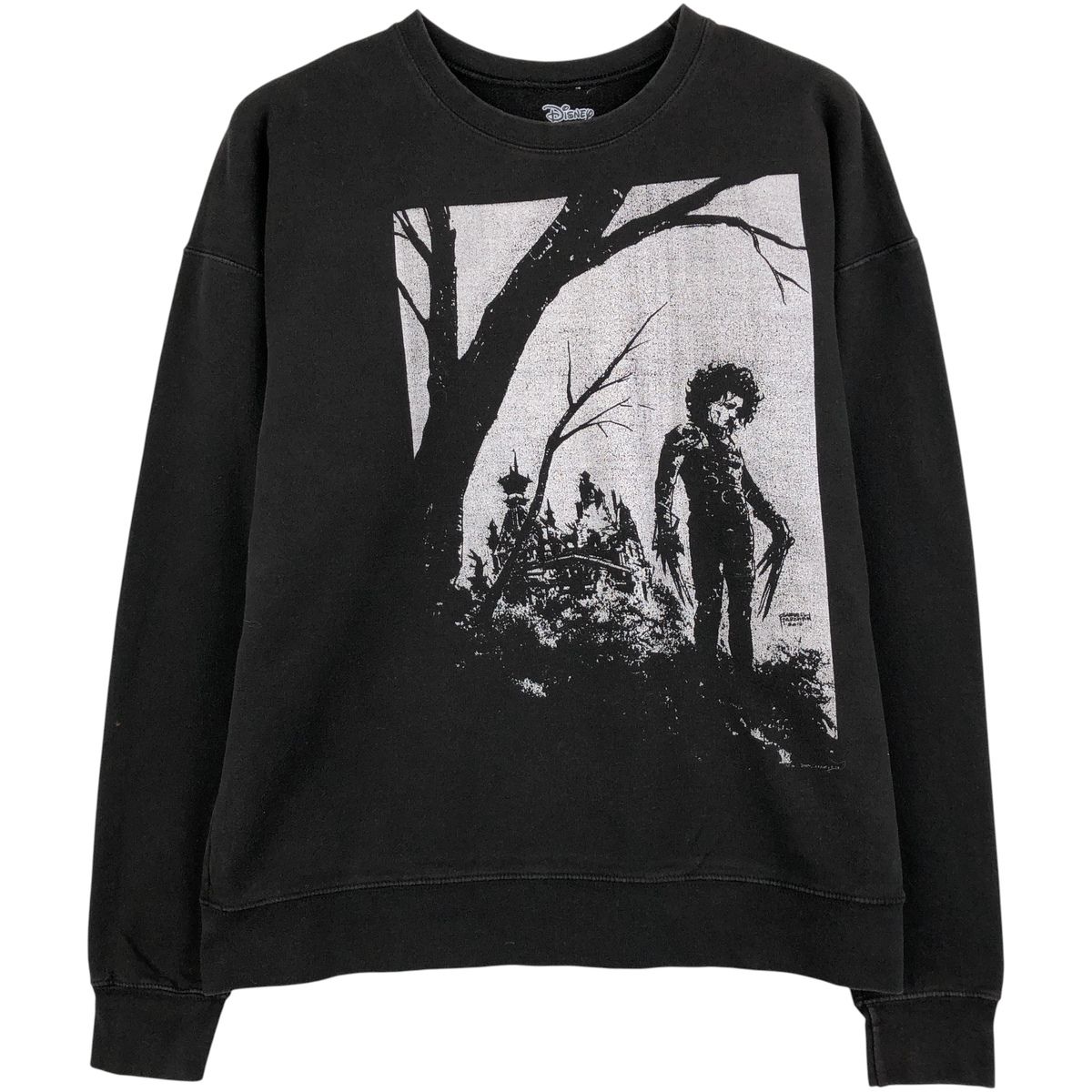 古着 ディズニー DISNEY シザーハンズ ムービー スウェットシャツ