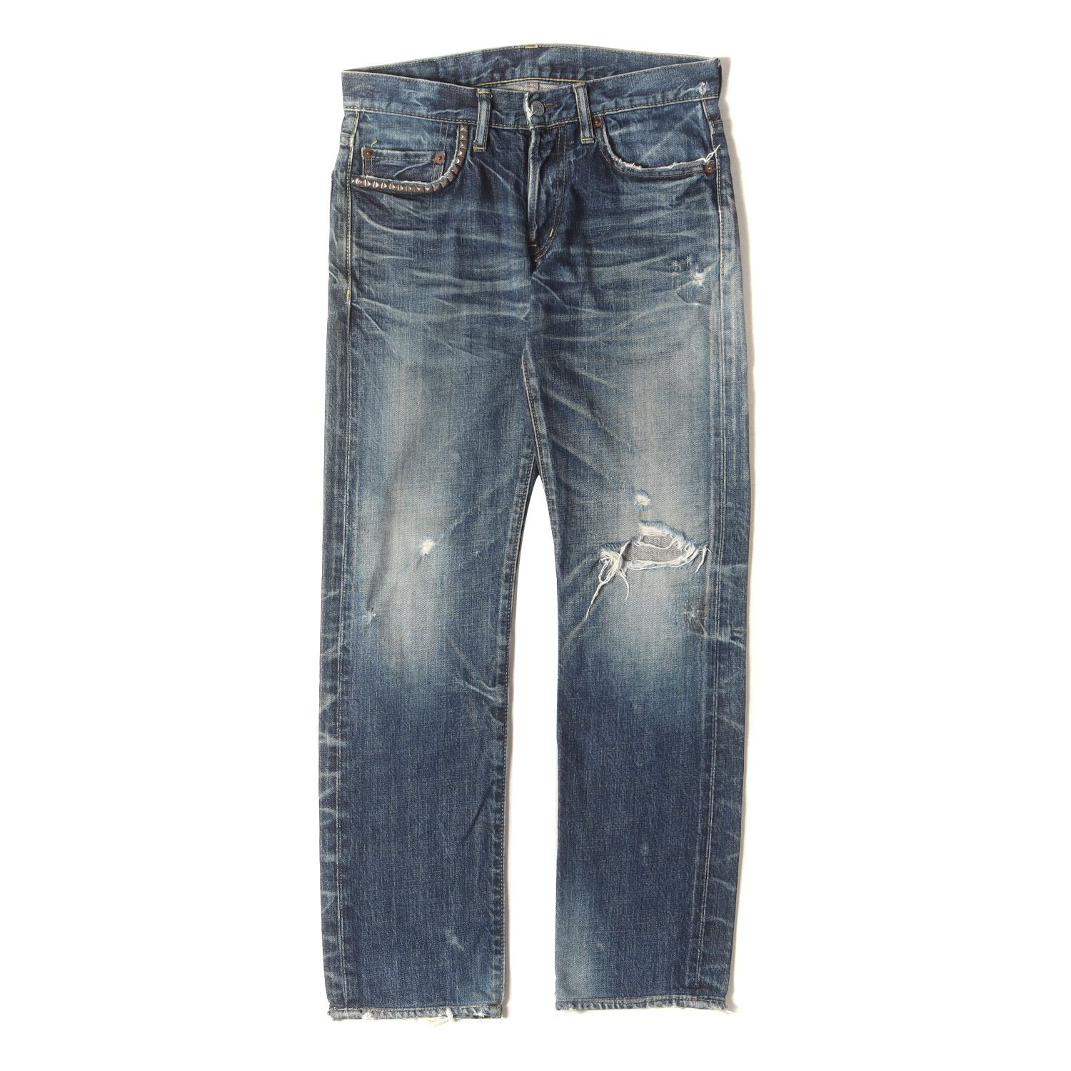 ヒステリックグラマー デニム ダメージ HYSTERIC GLAMOUR ダメージ