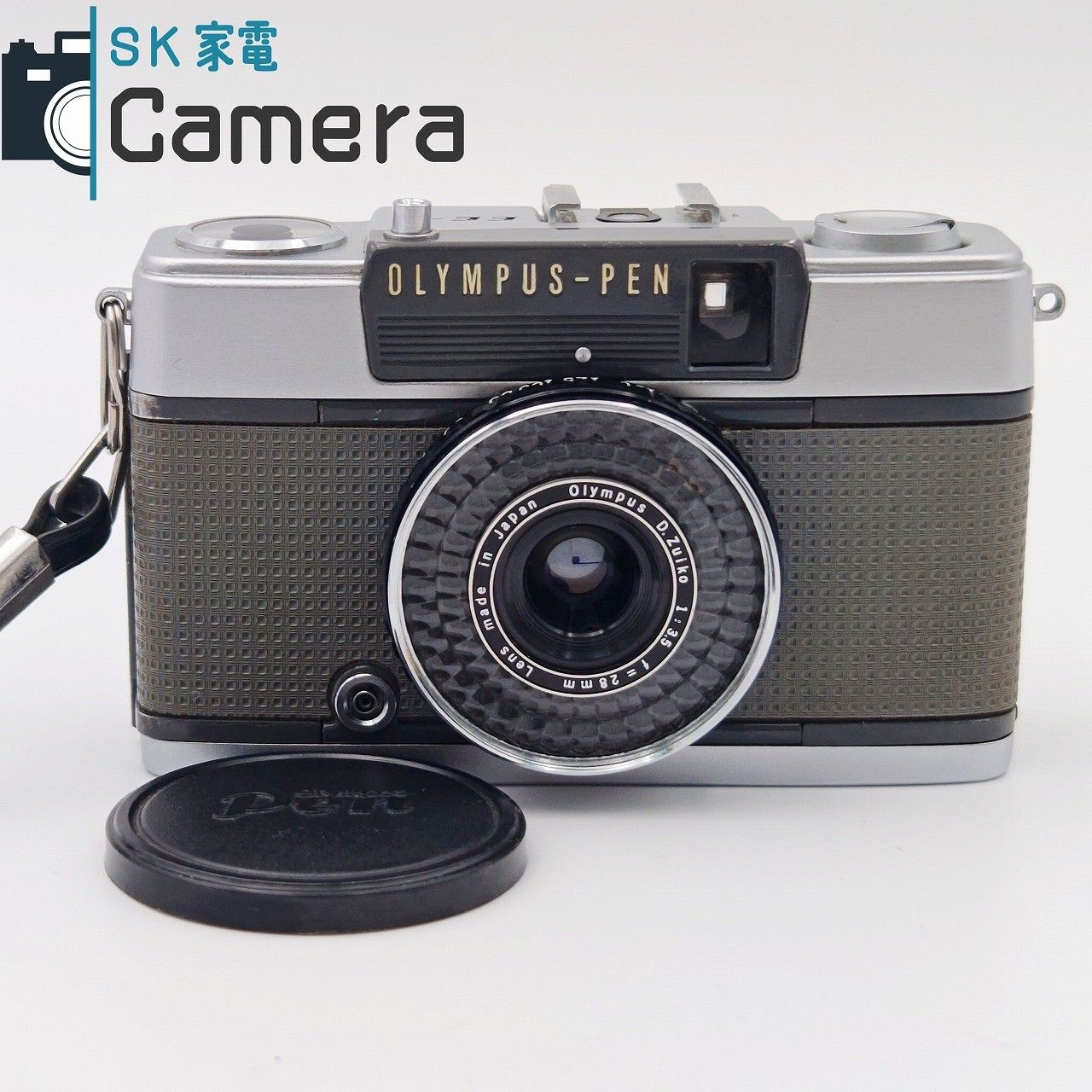 中古】 OLYMPUS-PEN EE-2 D.Zuiko 28mm F3.5 オリンパス 赤ベロ動作