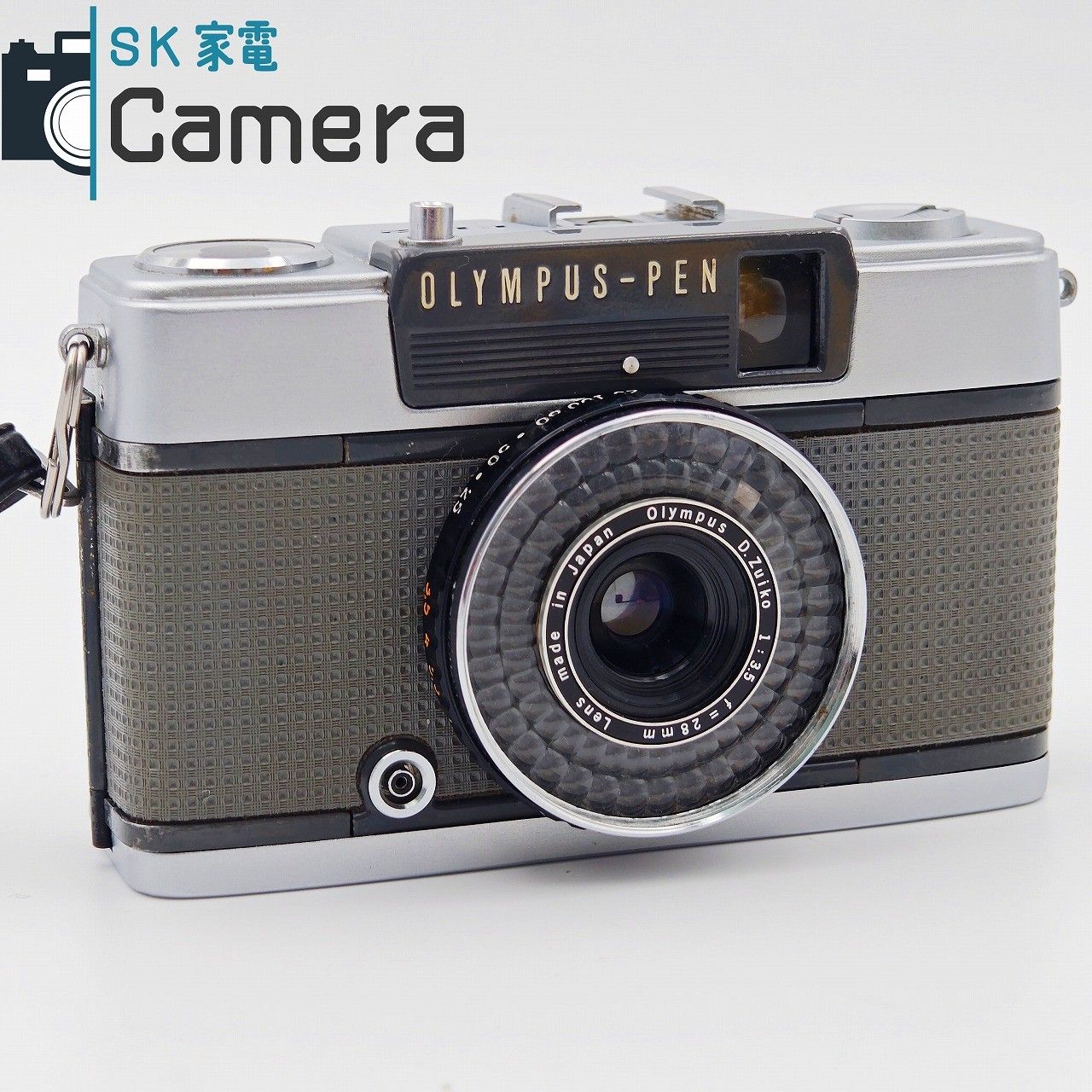 中古】 OLYMPUS-PEN EE-2 D.Zuiko 28mm F3.5 オリンパス 赤ベロ動作