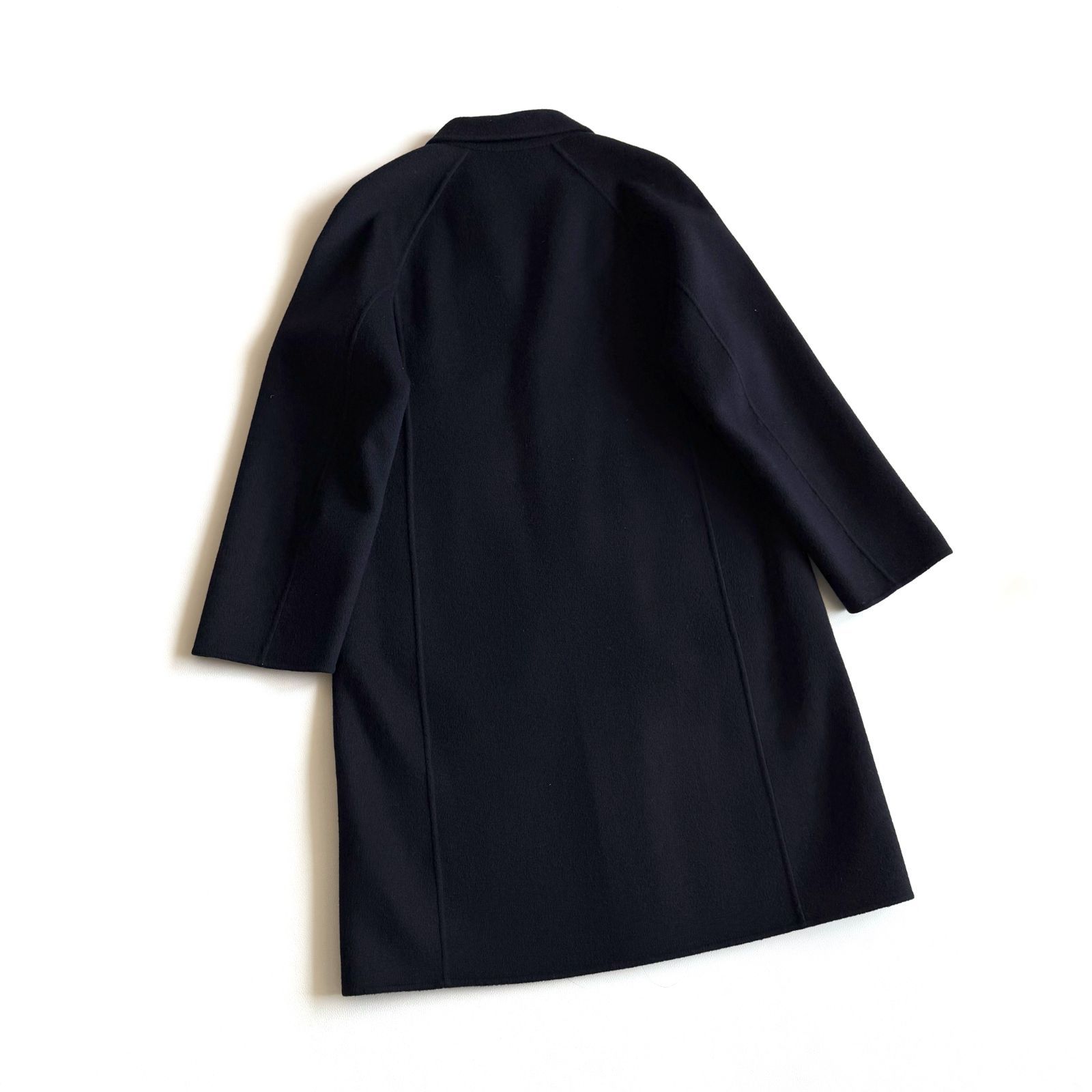 GALERIE VIE ギャルリーヴィー ウール チェスターコート ネイビー