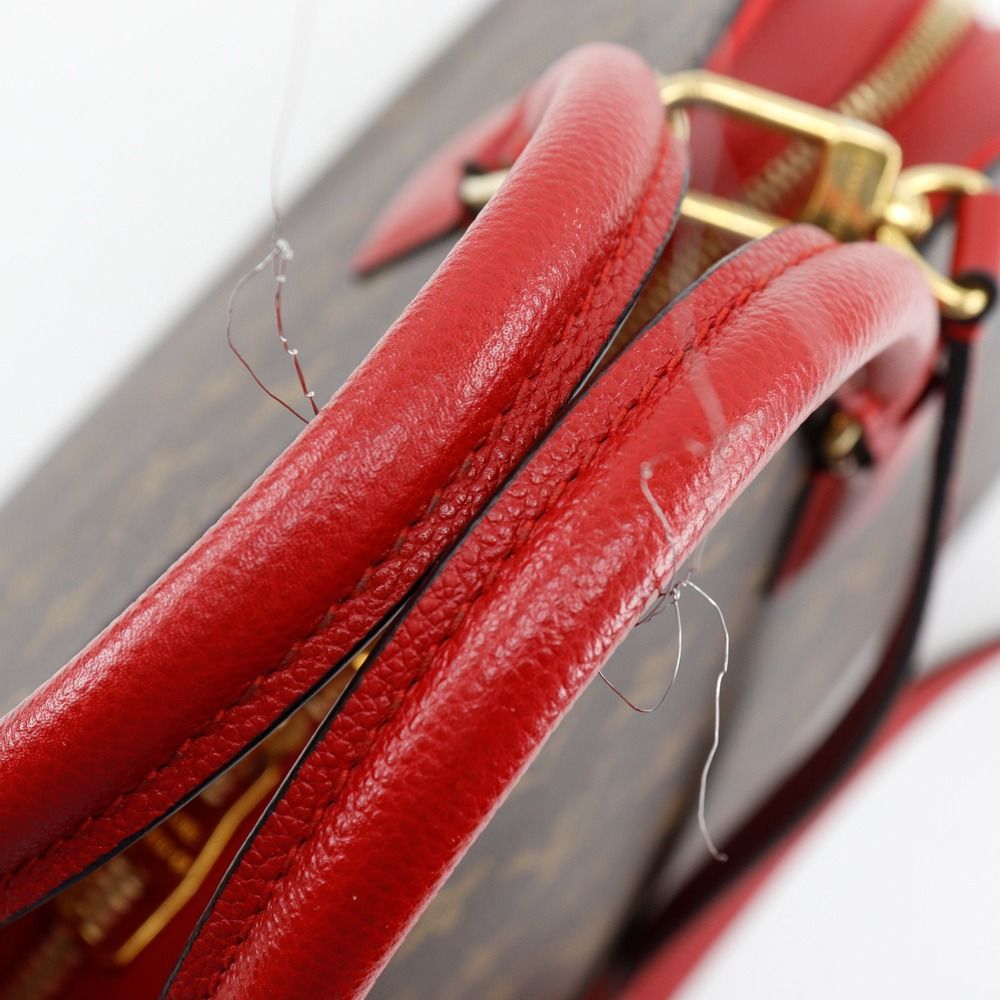 LOUIS VUITTON ルイ ヴィトン アルマイントゥーバッグ 2 WAYショルダー M 41779 モノグラムキャンバス ルージュ 茶 赤 SP 1176 レディース ハンドバッグ ハンドバッグ バッグ レディース