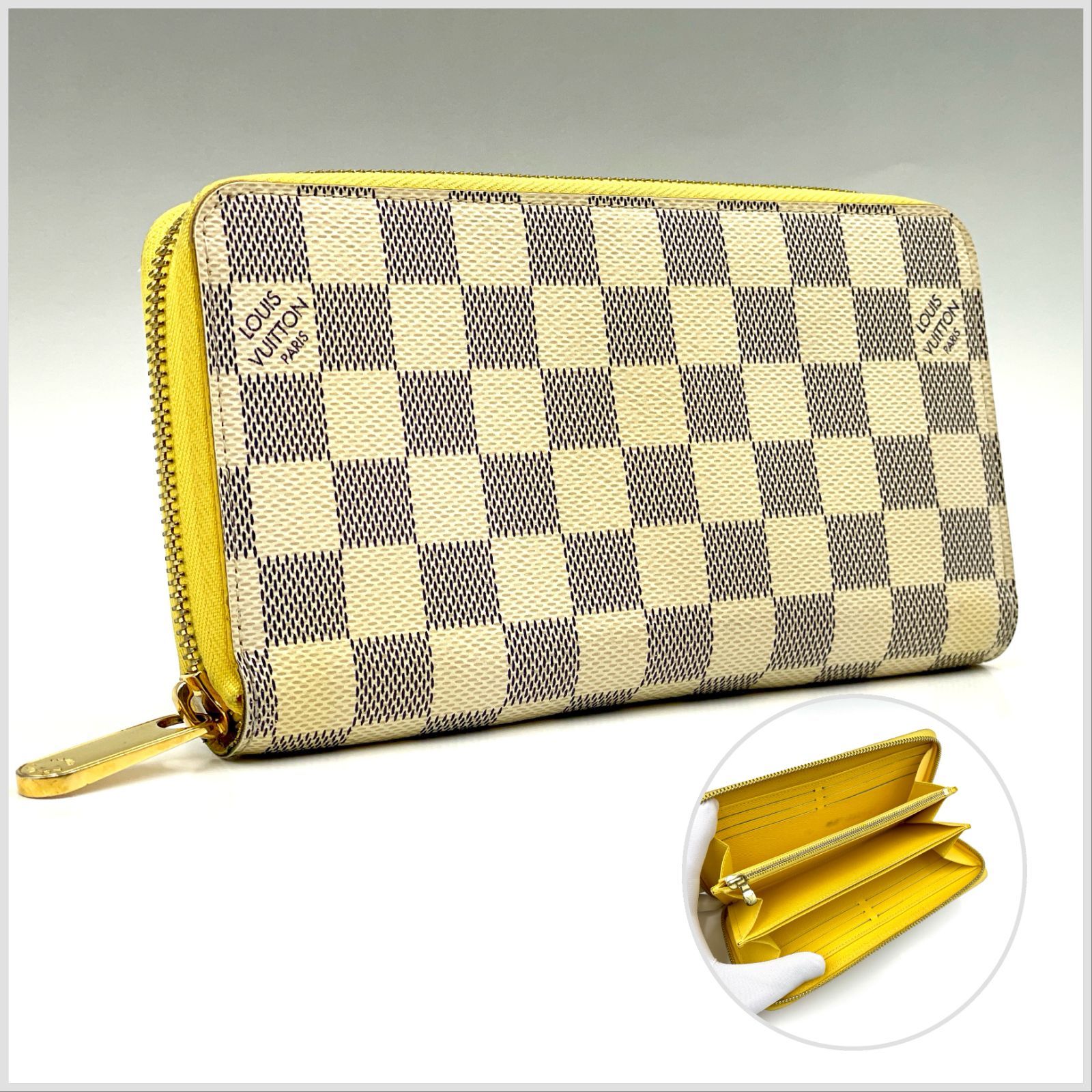 Louis Vuitton ルイヴィトン / ダミエ / ジッピーウォレット