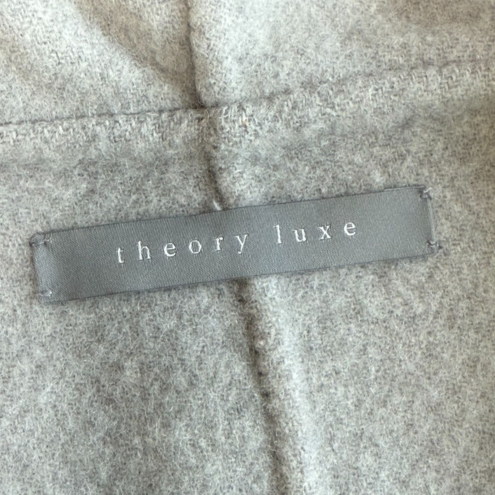 theory luxe セオリーリュクス フード付き ダブルフェイス リバー