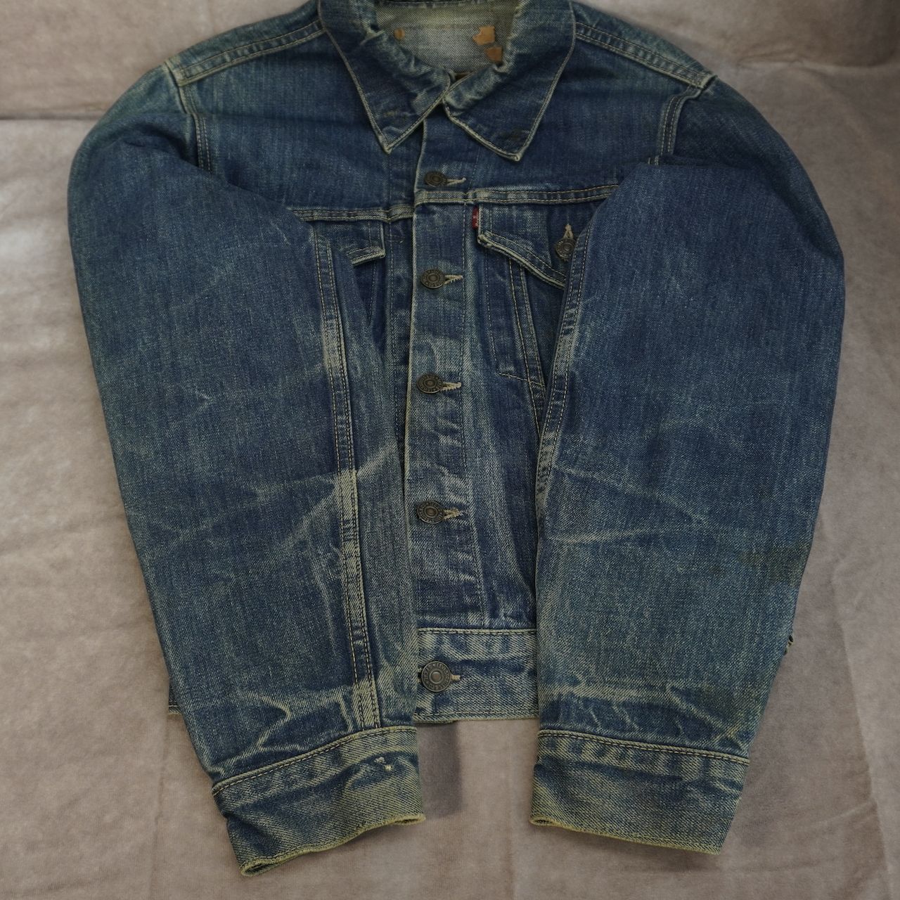 60s Levi's オリジナル ヴィンテージ 3rd デニムジャケット - メルカリ