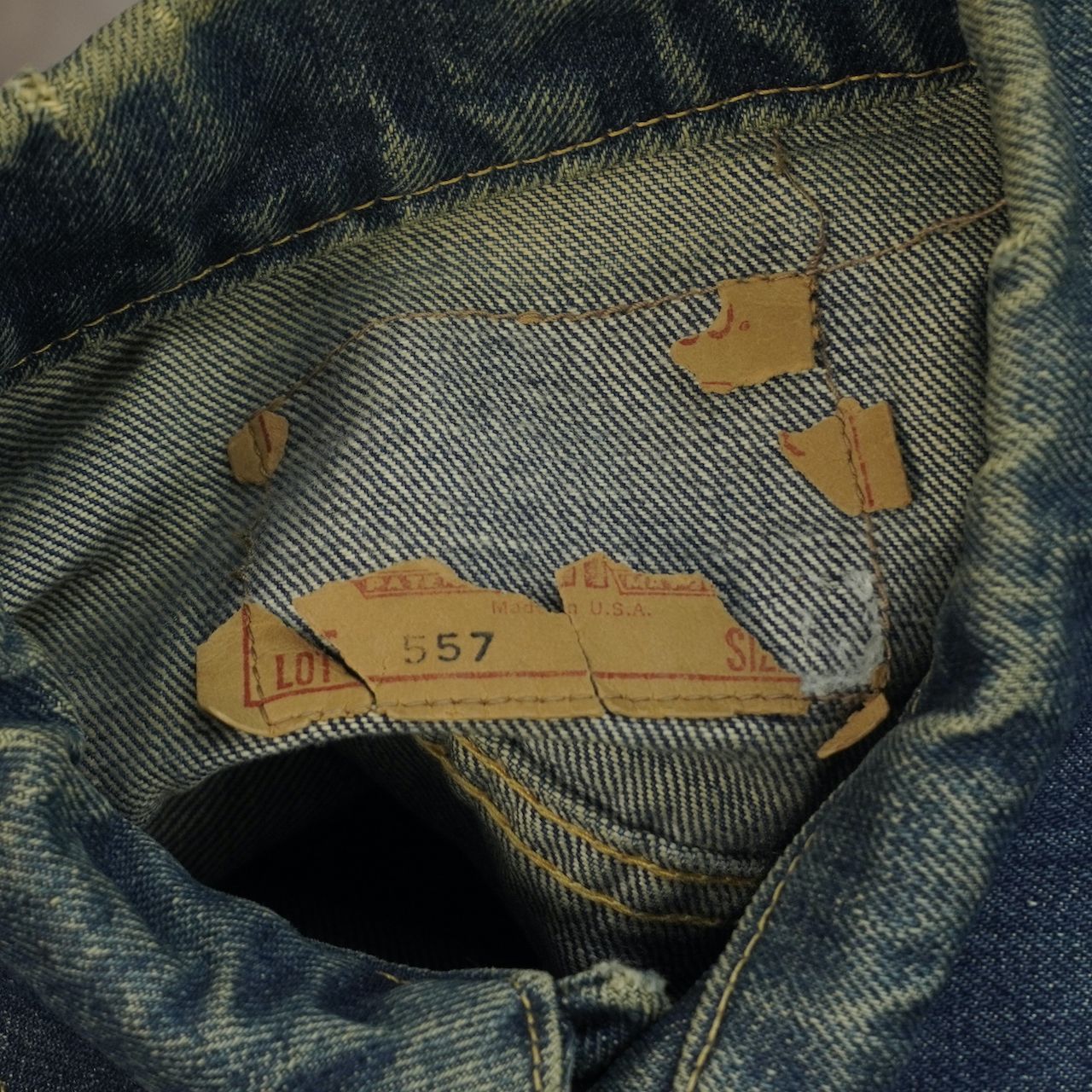 Levi's オリジナル3rd ヴィンテージ　60s デニムジャケット　日曜まで 60s Levi's オリジナル ヴィンテージ 3rd デニムジャケット - メルカリ