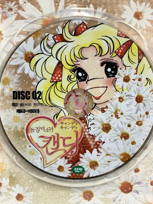 輸入盤 キャンディキャンディ 全115話 韓国語版 水木杏子