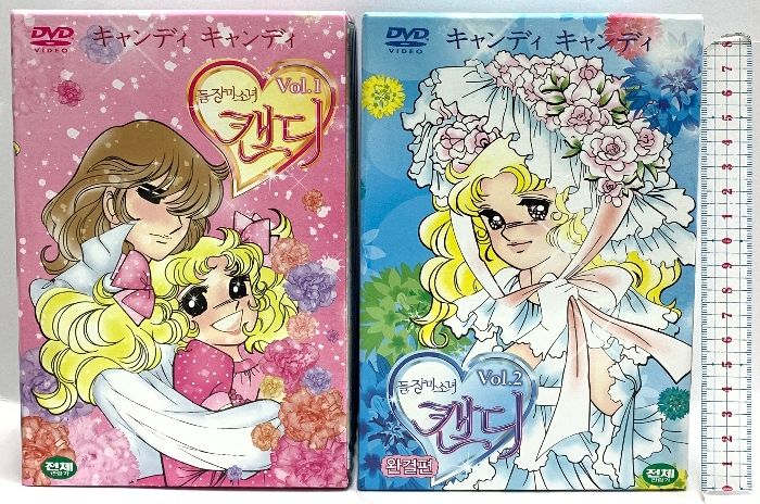 輸入盤 キャンディキャンディ 全115話 韓国語版 水木杏子