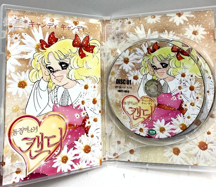 輸入盤 キャンディキャンディ 全115話 韓国語版 水木杏子