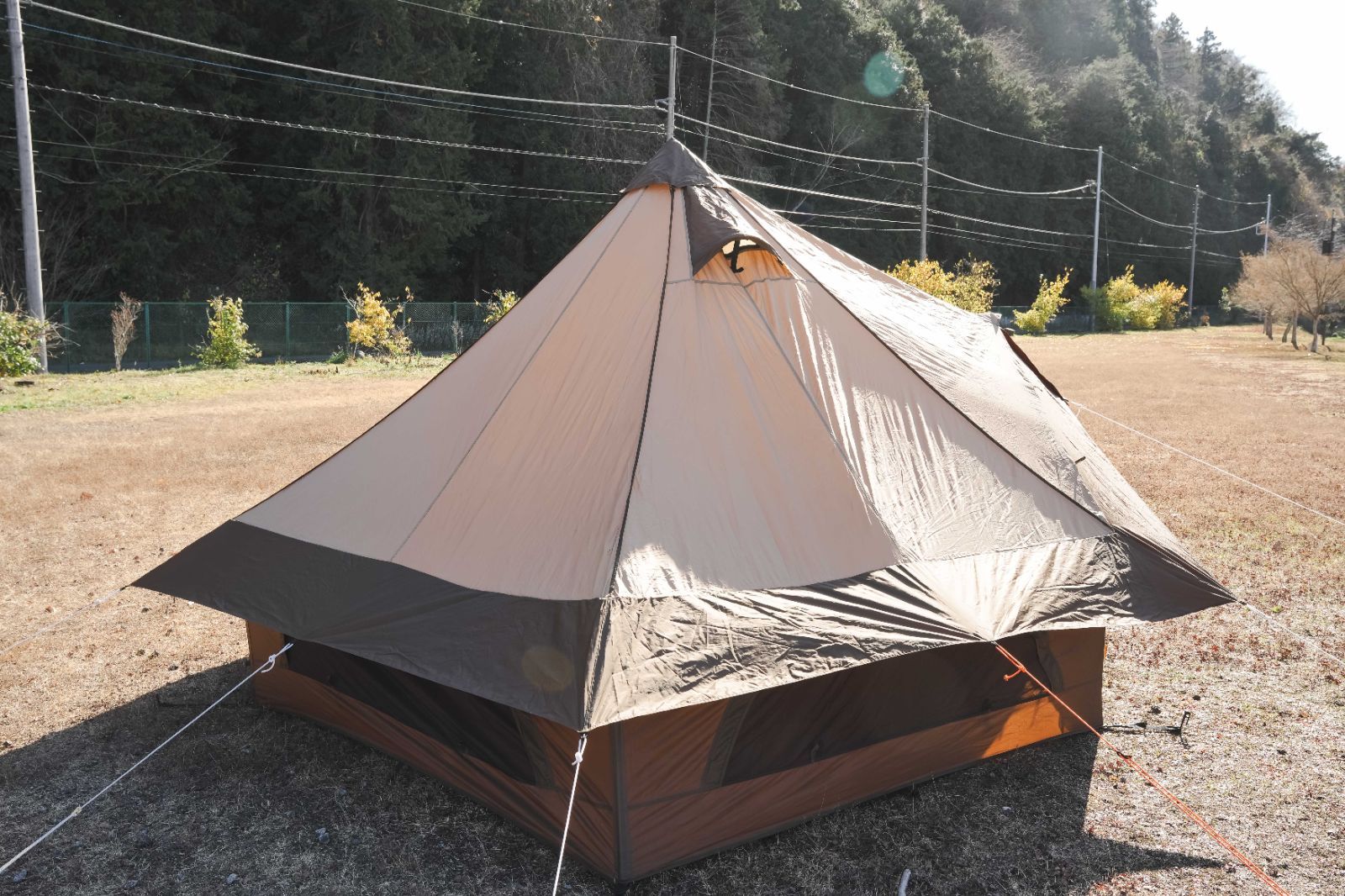 ogawa グロッケ8 ワンポールテントPVCマルチシート付き - メルカリ