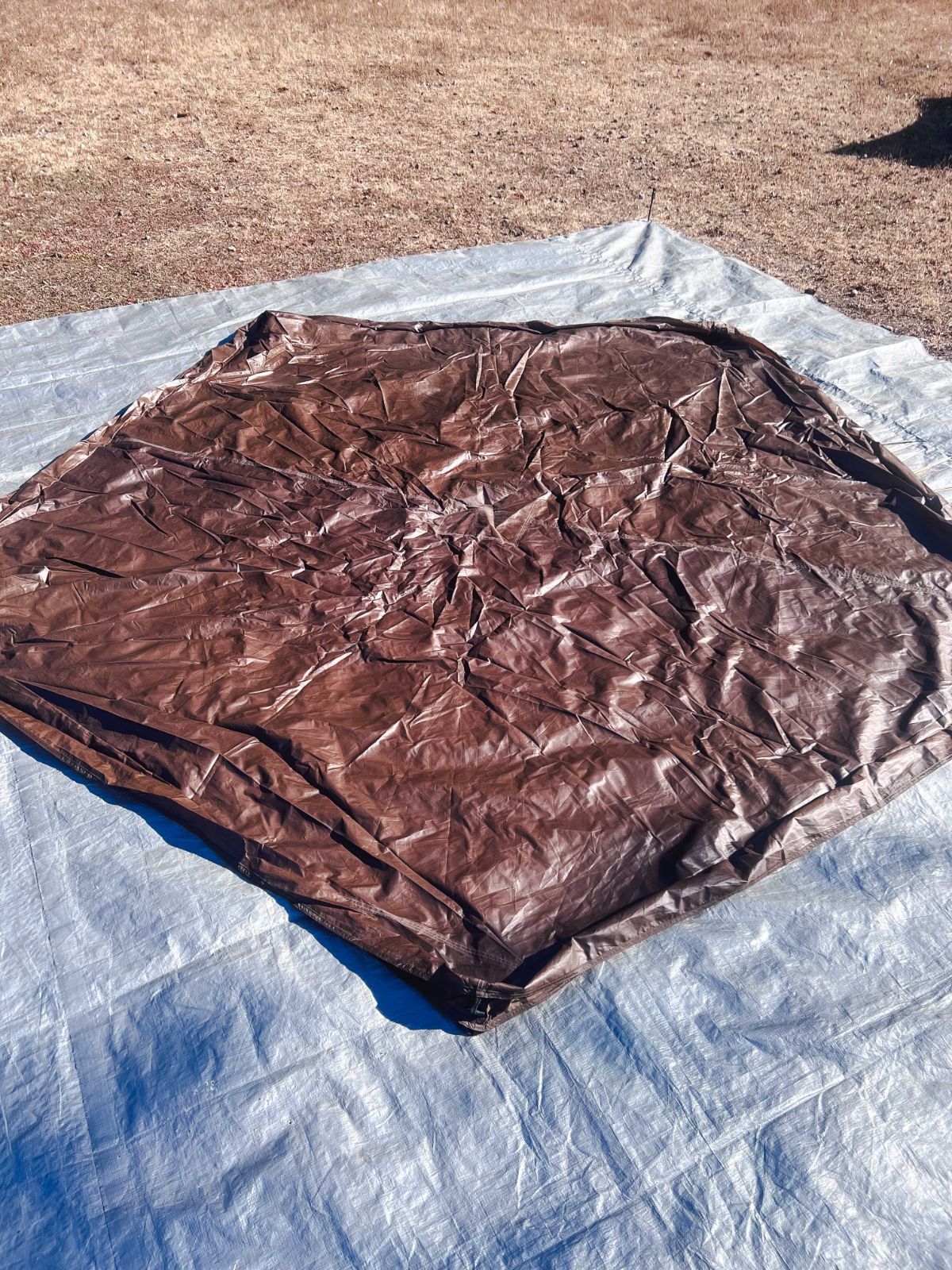 グロッケ8 ワンポールテントPVCマルチシート付き