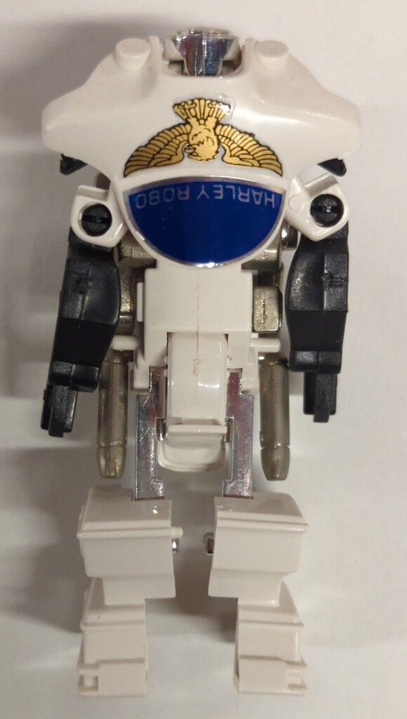 バンダイ マシンロボ600 ハーレーロボ(後期/クロノスの大逆襲箱) MRB14