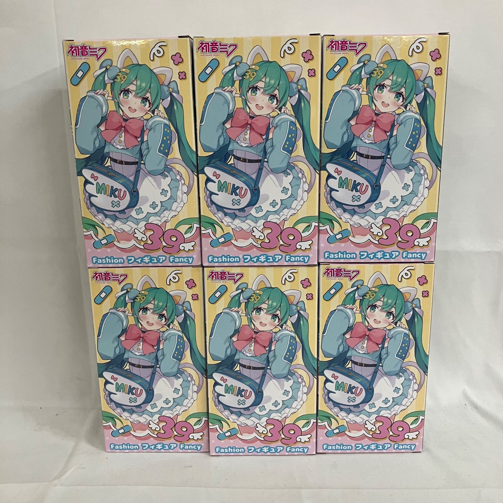 未開封 初音ミク Fashion フィギュア Fancy 6個セット SFQ339 c107
