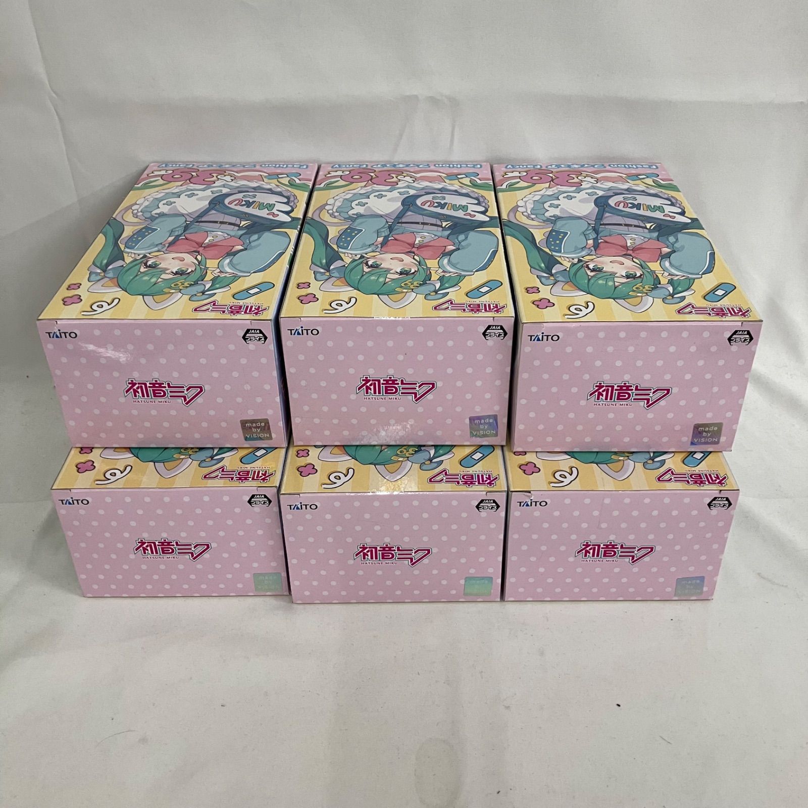 未開封 初音ミク Fashion フィギュア Fancy 6個セット SFQ339 c107