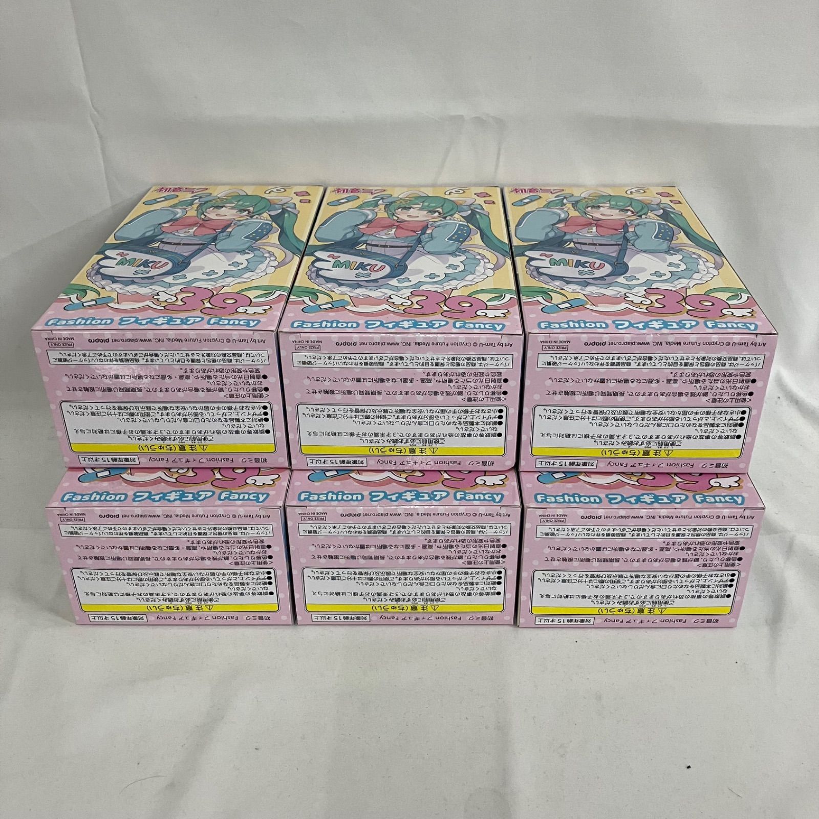 未開封 初音ミク Fashion フィギュア Fancy 6個セット SFQ339 c107