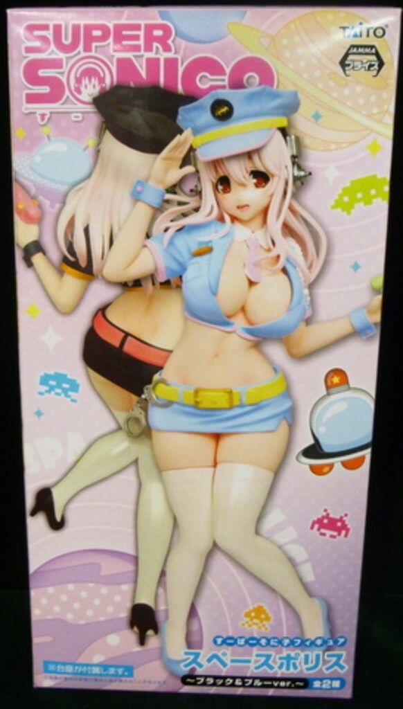 タイトー フィギュア スペースポリス すーぱーそに子 すーぱーそに子」すーぱーそに子 美品 すーぱーそに子フィギュア ブラック す - スペース ポリス すーぱーそに子(ブルー) フィギュアセット ブルー 駿河屋