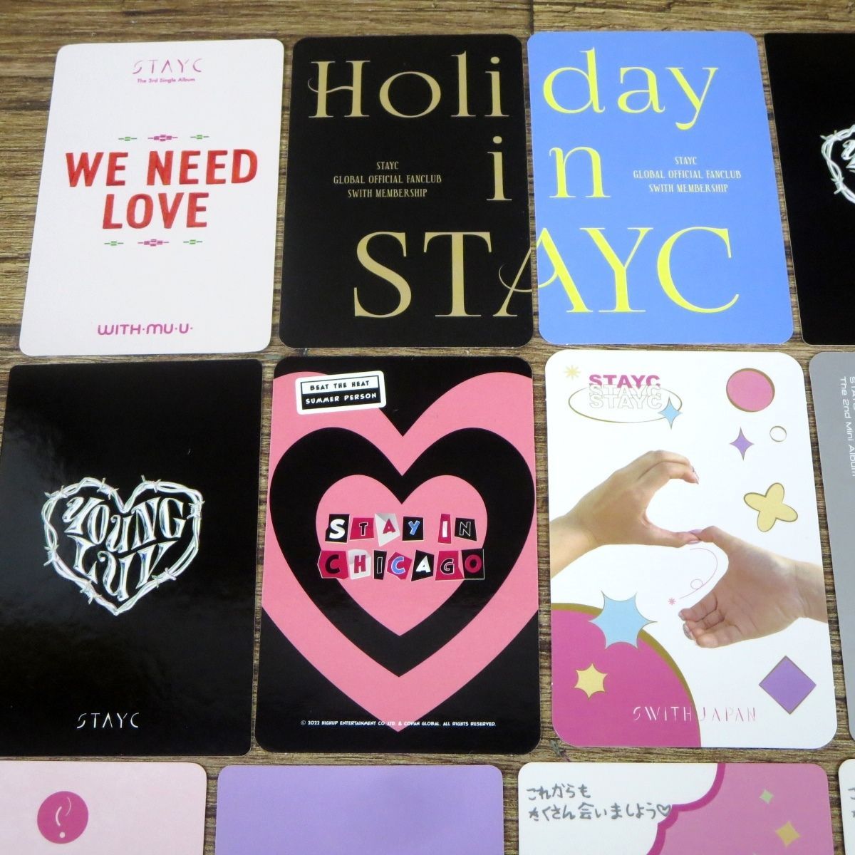 STAYC LIT チェキ スミン ◇STAYC トレカ スミン15枚 ステイシー Holiday in STAY IN CHICAGO