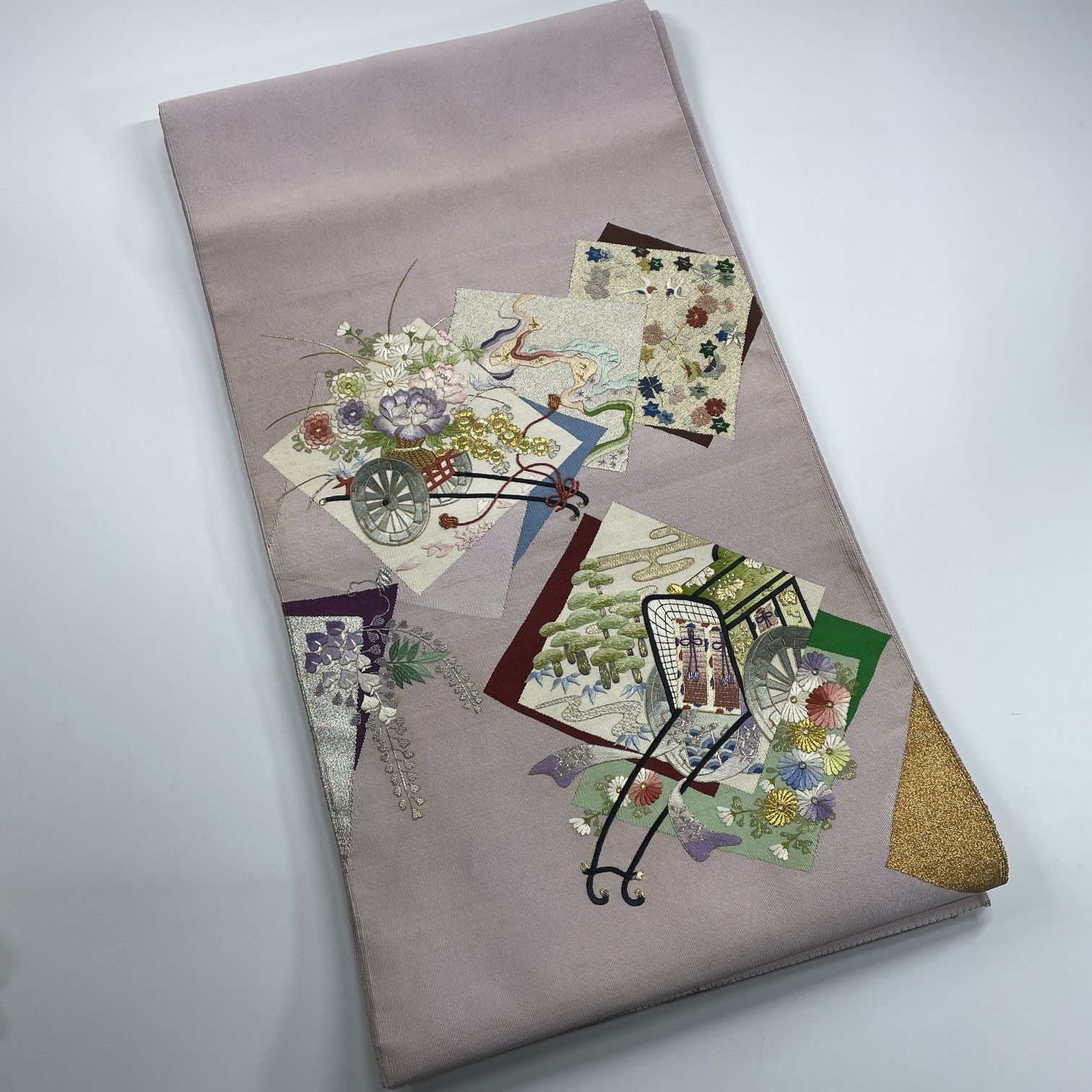 袋帯23本セット　まとめ売り　素材用　リメイク用 着付け練習 袋帯23本セット まとめ売り 素材用 リメイク用 着付け練習 袋帯23本セット