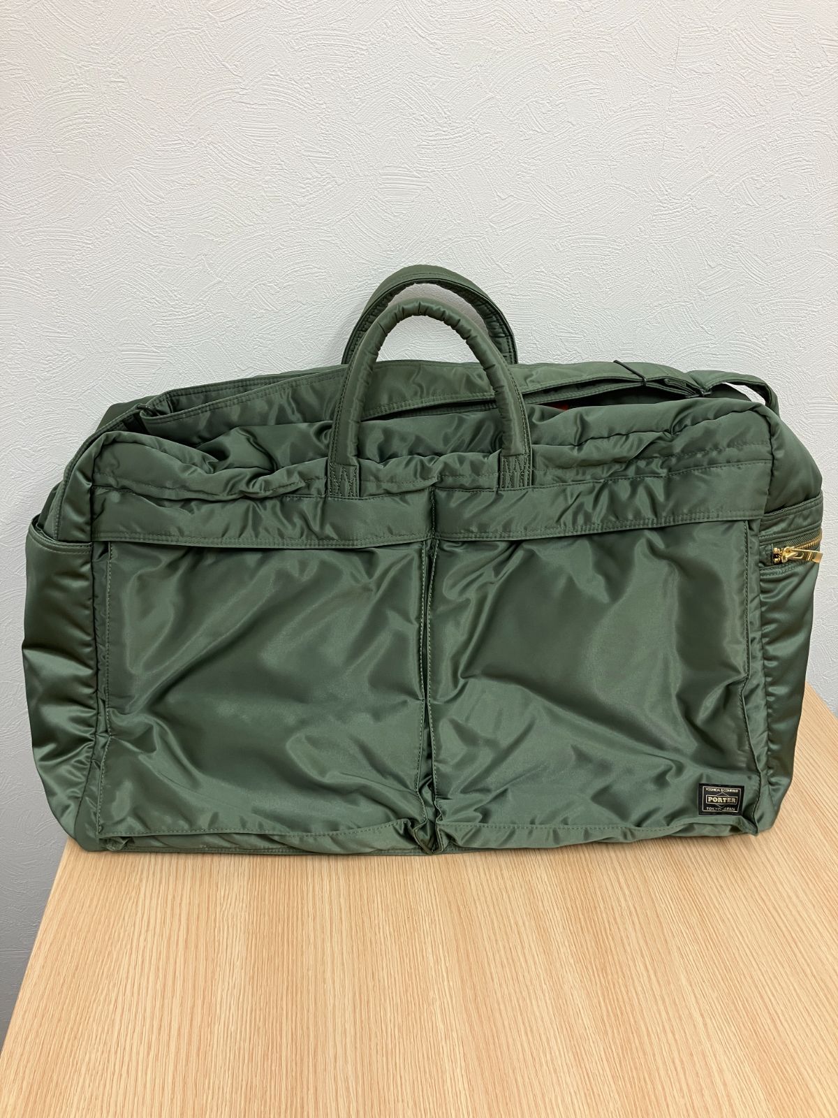 大容量52L | PORTER | TANKER | DUFFLE BAG L | ダッフルバッグ | ポーター | タンカー | セージグリーン