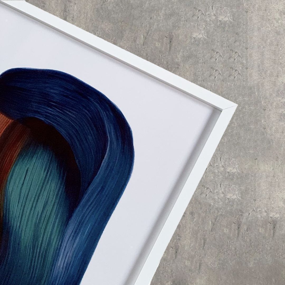 額装済 大型 Ronan Bouroullec Drawing 16 正規ポスター 70 5 89 cm ホワイトフレーム付