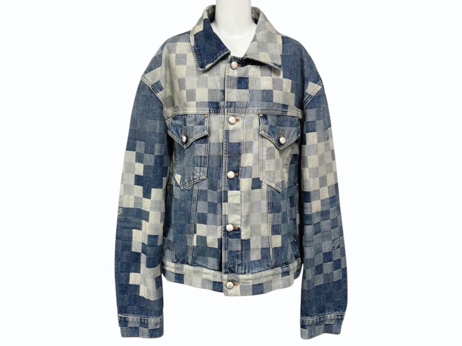 LOUIS VUITTON 2024SS ルイヴィトン ダミエ スケート デニム