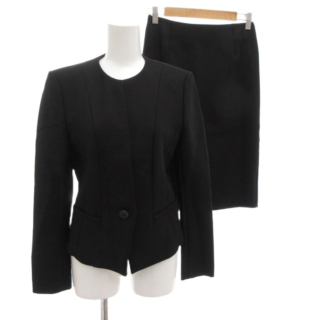 エポカ EPOCA セットアップ スーツ ノーカラージャケット スカート