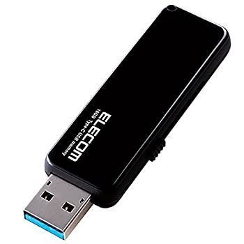 人気定番，定番人気 エレコム USBメモリ 16GB USB3.0 USB3.1 スライド式 USB Type-C対応 ストラップホール付 ブラック MF-CCU3116GBK USBメモリ