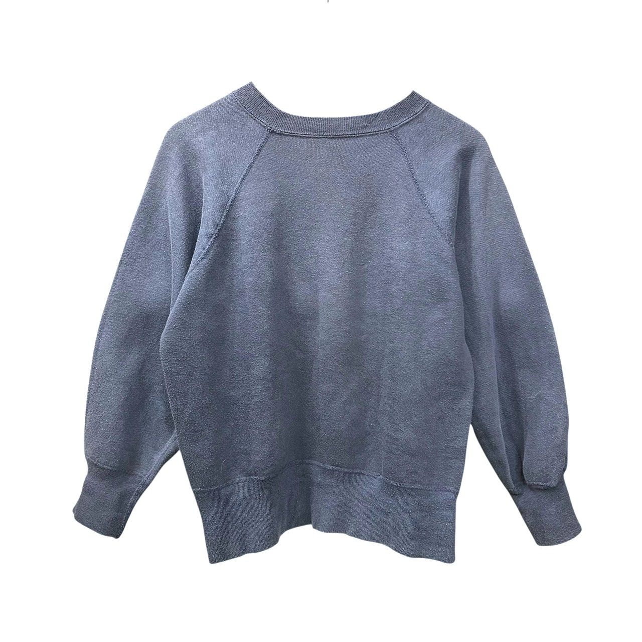 60s ビンテージ コットン ラバープリント ラグランスリーブ ミリタリー