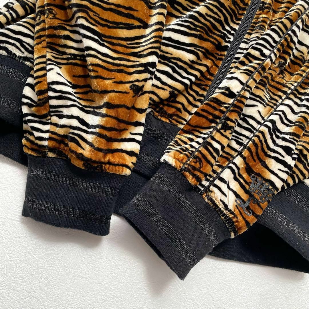 超激レア Lonsdale ロンズデール 虎柄 ゼブラ ベロア パーカー