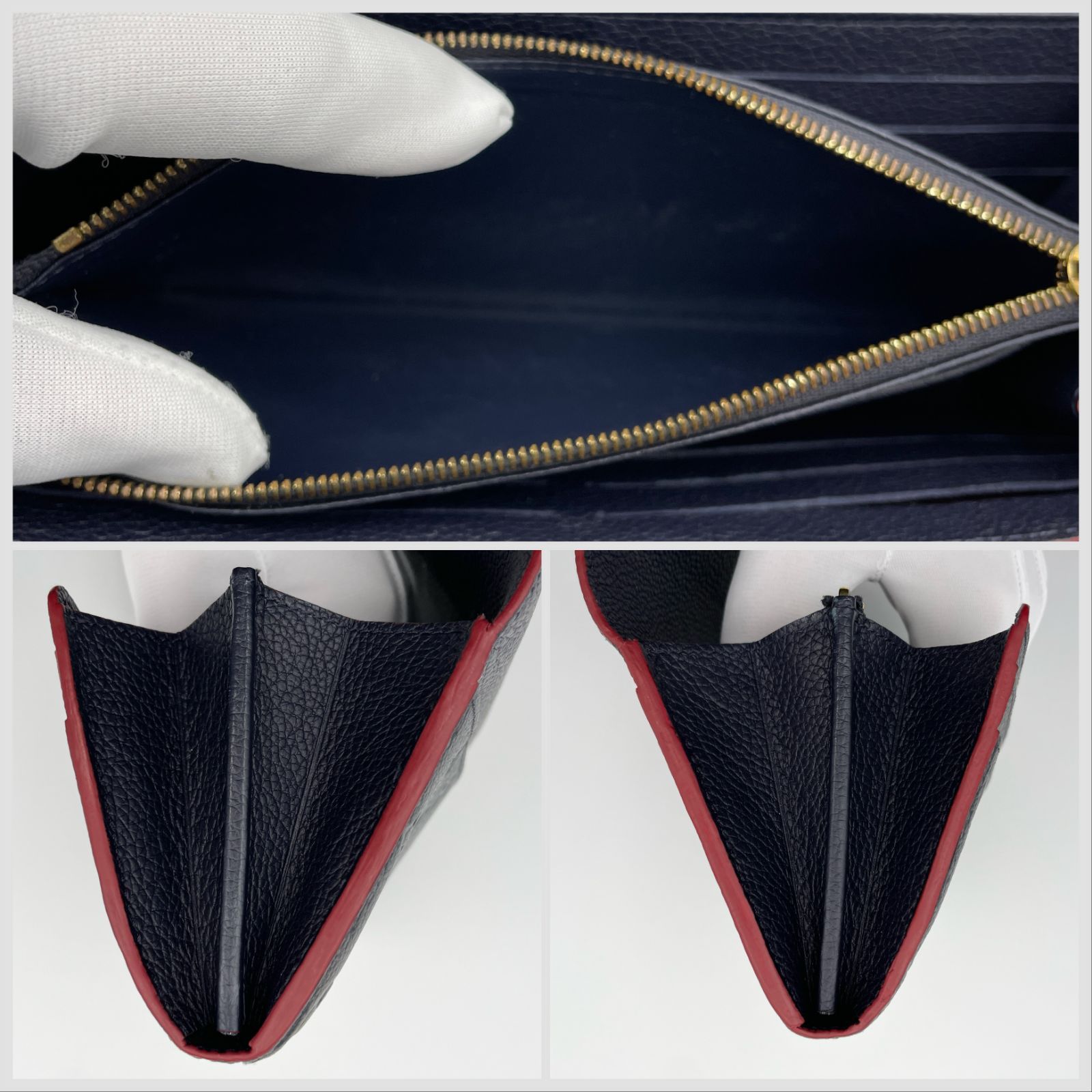 美品 ルイヴィトン アンプラント サラ マリーヌルージュ ネイビー 長財布 Amazon | (ルイヴィトン) ルイ・ヴィトン 財布 M62125 LOUIS VUITTON