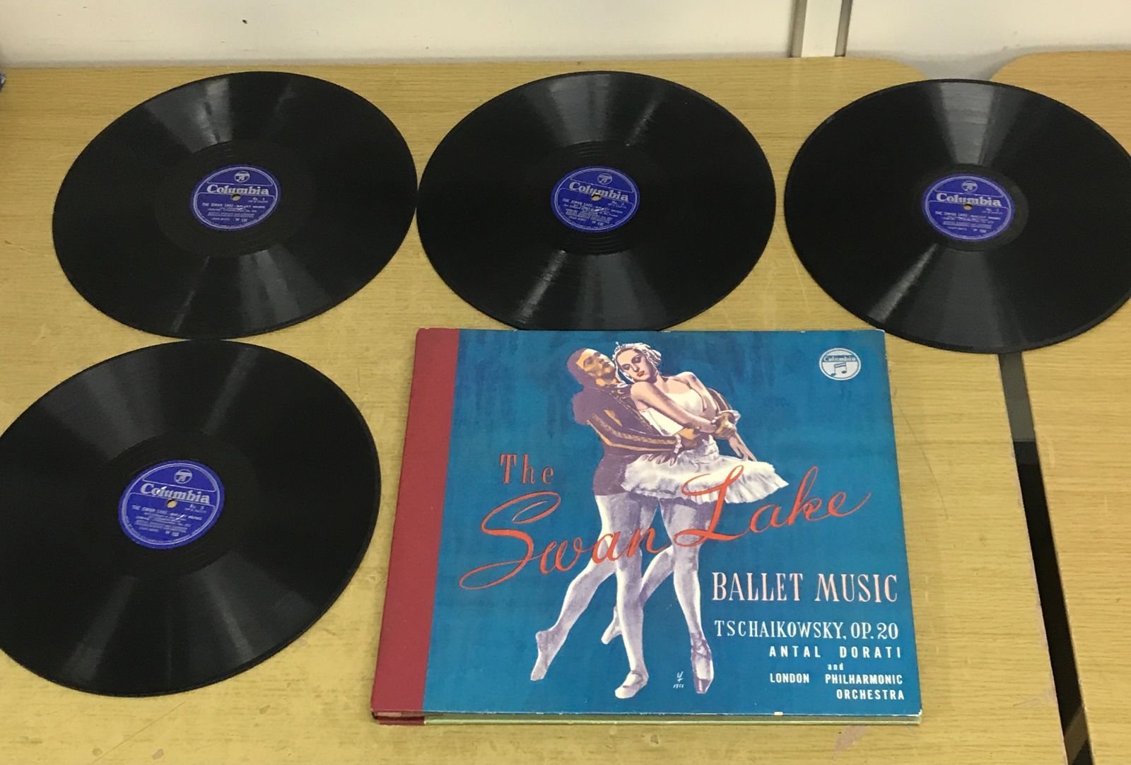 ジャンク SP盤 レコード まとめ売り 14枚入り クラシック 白鳥の湖