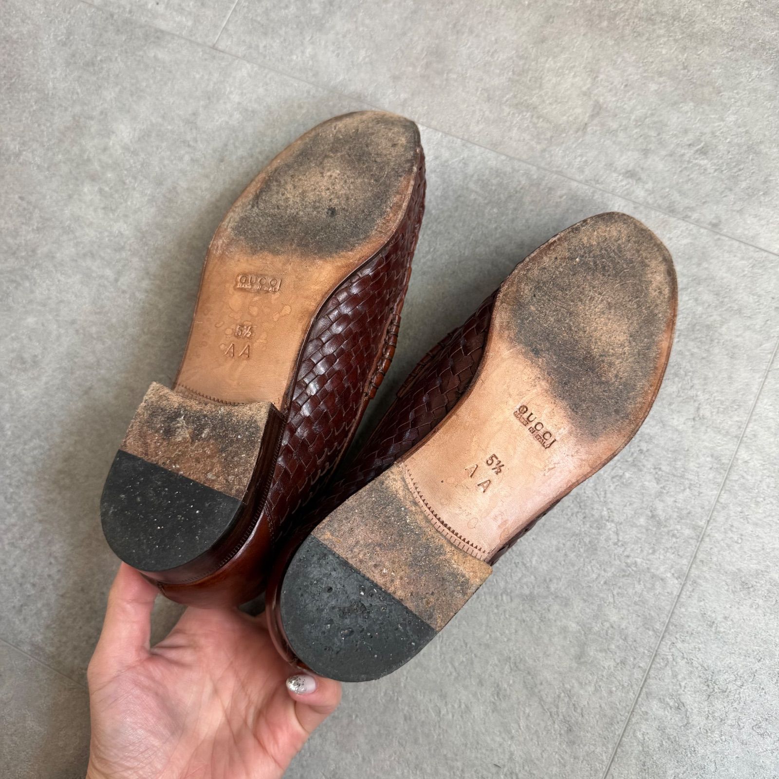 極美品✨ グッチ ホースビット ローファー ブラウン レザー 23.5cm相当 グッチ ホースビット ローファー ブラウン レザー 23.5cm相当 - メルカリ