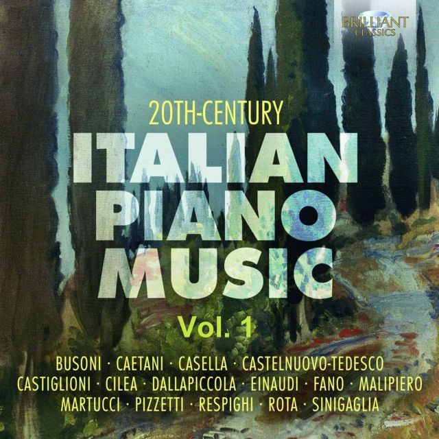 - 20 th Century Italian Piano Music CD