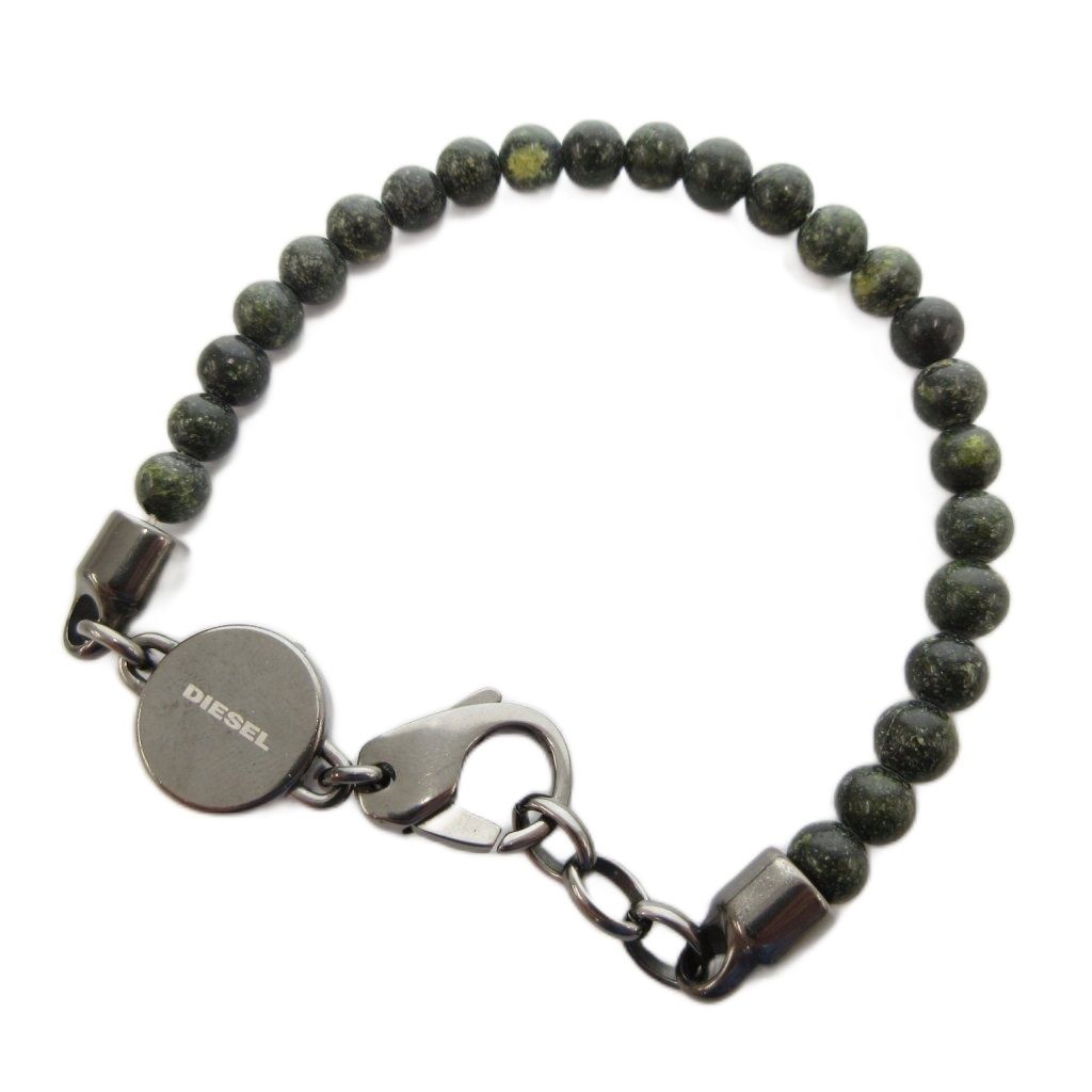 ディーゼル DIESEL ブレスレット 天然石 グリーン系 /FF - メルカリ