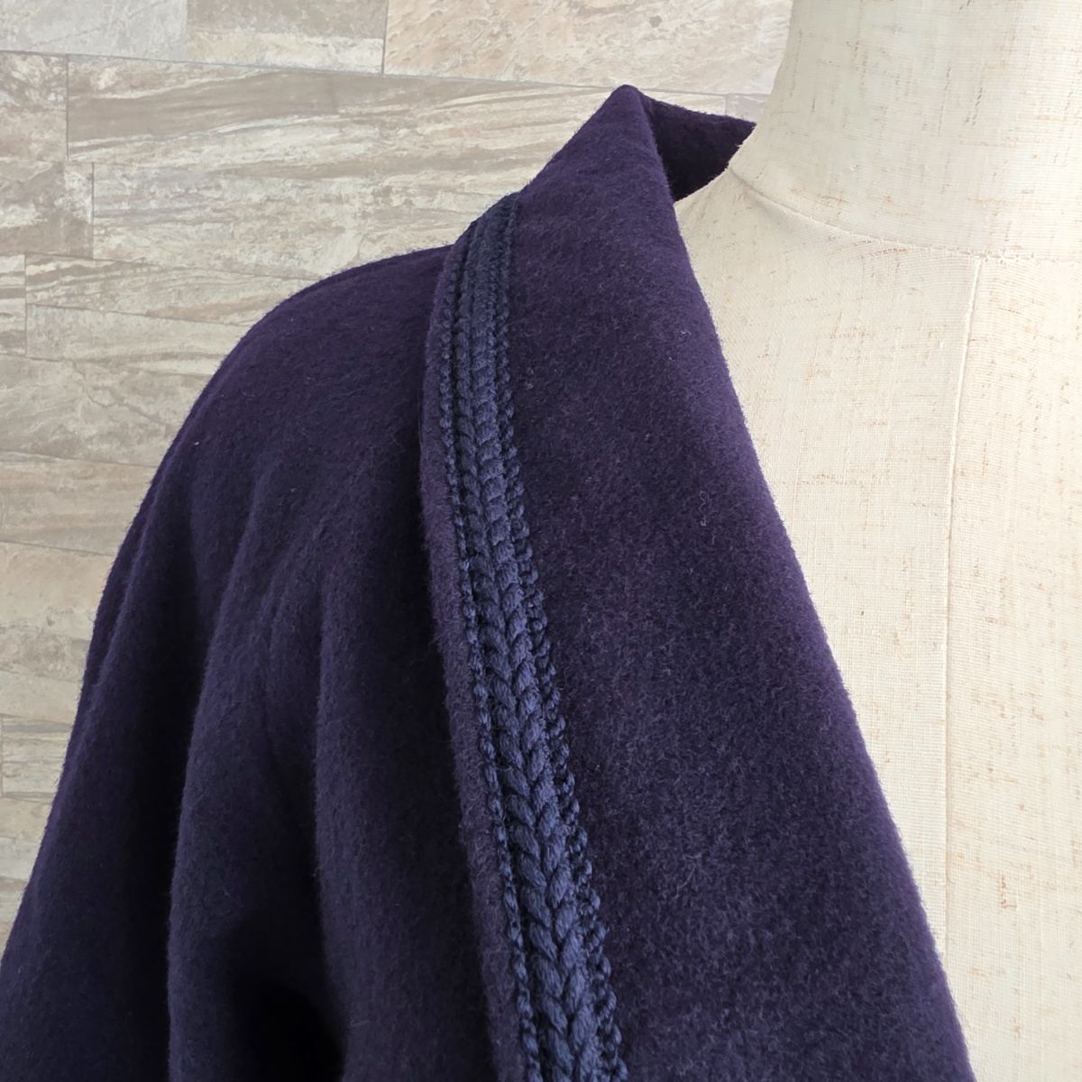 BURBERRY 注文 バーバリー カシミヤ混 ガウンコート ノバチェック