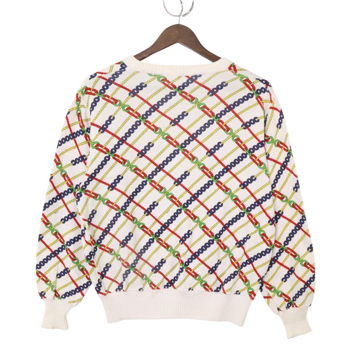 希少】CELINE オールドセリーヌ ニット カーディガン 40 レディース 総 希少】CELINE オールドセリーヌ ニット カーディガン 40 レディース 総