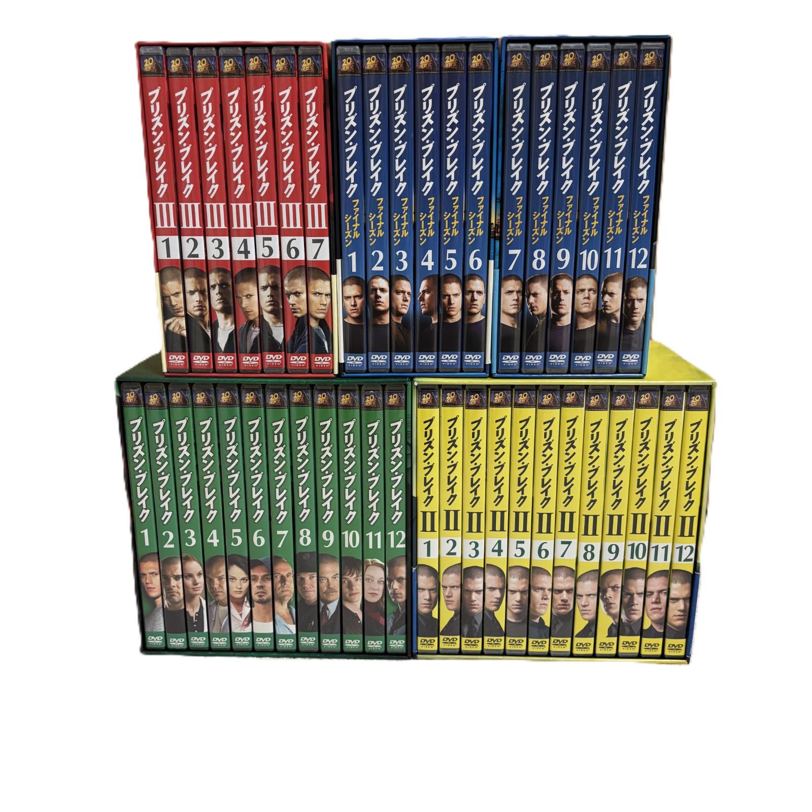 used】PRISON BREAK プリズンブレイク コレクターズBOX シーズン1〜4