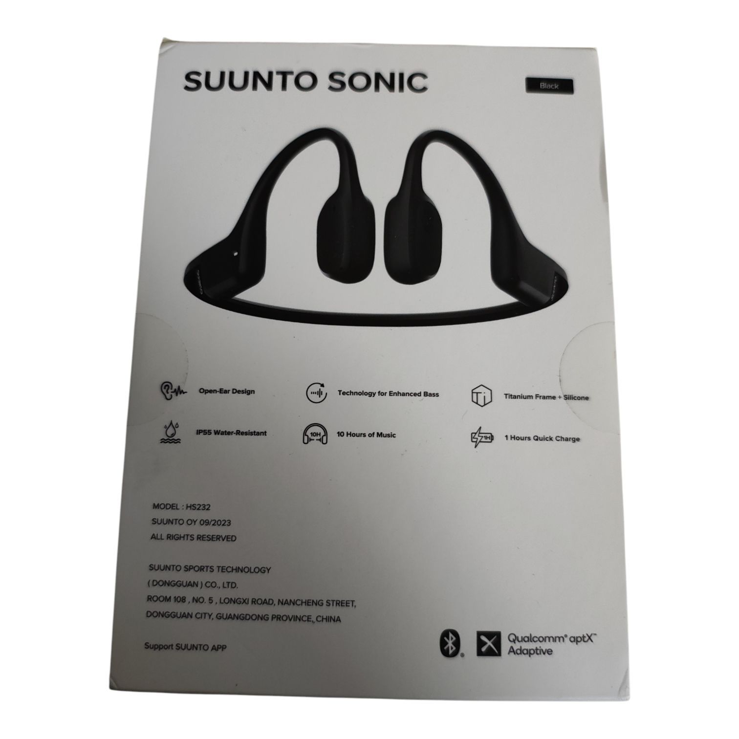 SUUNTO SONIC 骨伝導イヤホン HS232 新品未開封 IP55耐水 SUUNTO SONIC 骨伝導イヤホン HS232 新品未開封 IP55耐水