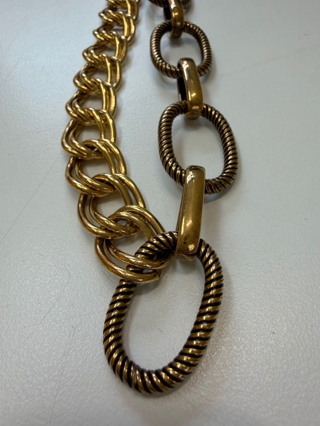  品 DOLCE - GABBANAドルチェ-ガッバーナ ハートチャーム付き チェーンベルト ゴールド ドルガバ D-G ファッション小物 ベルト き ベルト 小物