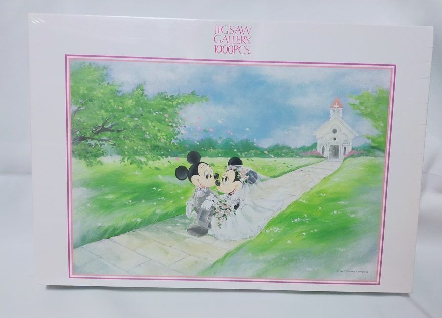 MO-00296 テンヨー ジグソーパズル 1000ピース そよ風のウェディング ミッキーマウス＆ミニーマウス ディズニー