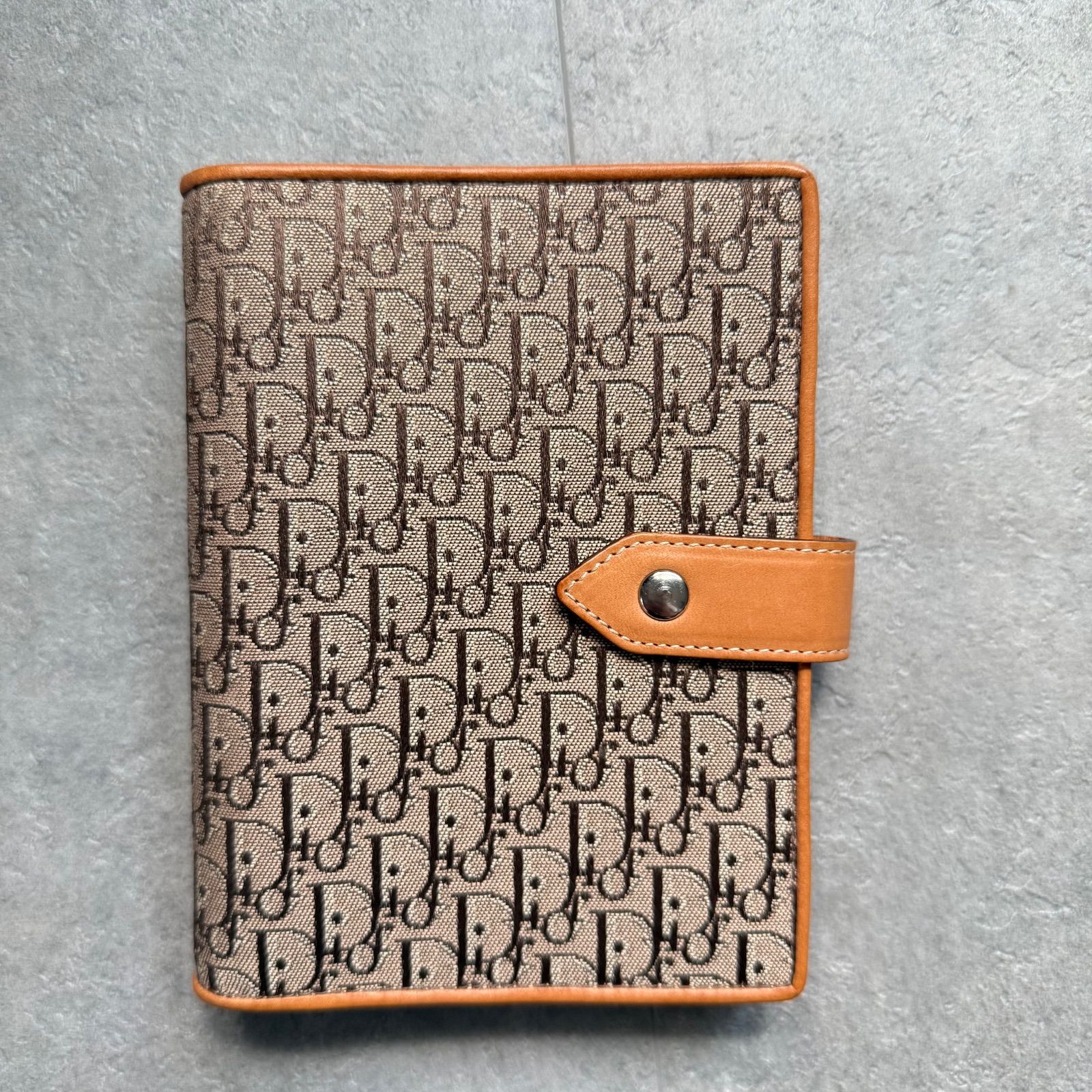 極美品 Christian Dior クリスチャンディオール 手帳カバー アジャンダ