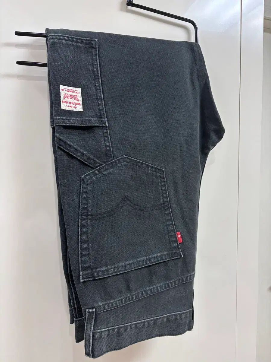 32x30 リーバイス 568 ダブルニー カーペンター ワークパンツ ブラック