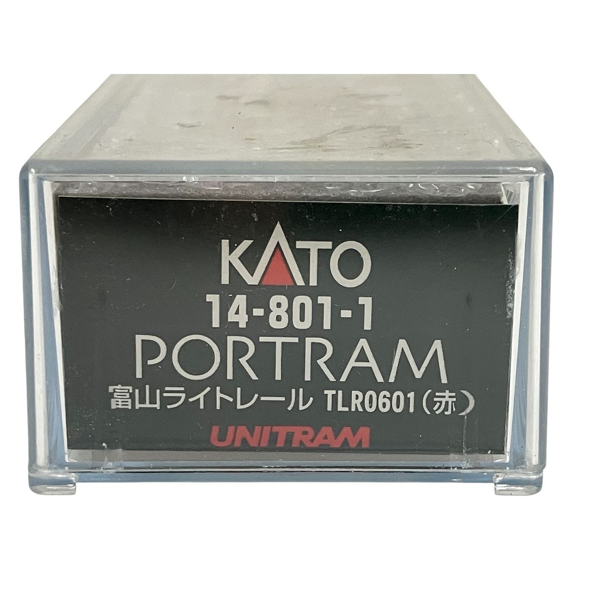 KATO 14-801-1 PORTRAM 富山ライトレール TLR0601 赤 Nゲージ 中古