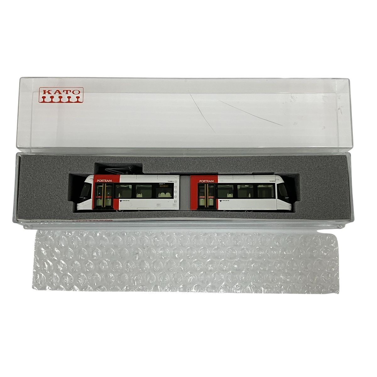KATO 14-801-1 PORTRAM 富山ライトレール TLR0601 赤 Nゲージ 中古