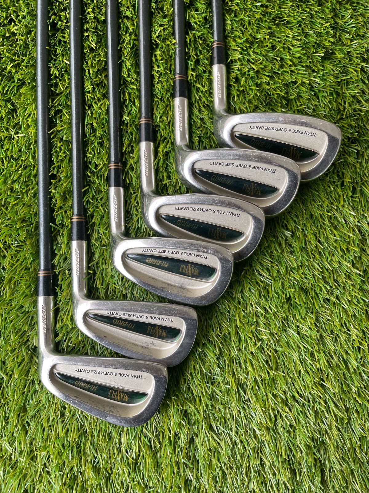 ダンロップ アイアン 6本 右 DUNLOP MAXFLI HI-BRID カーボン - メルカリ