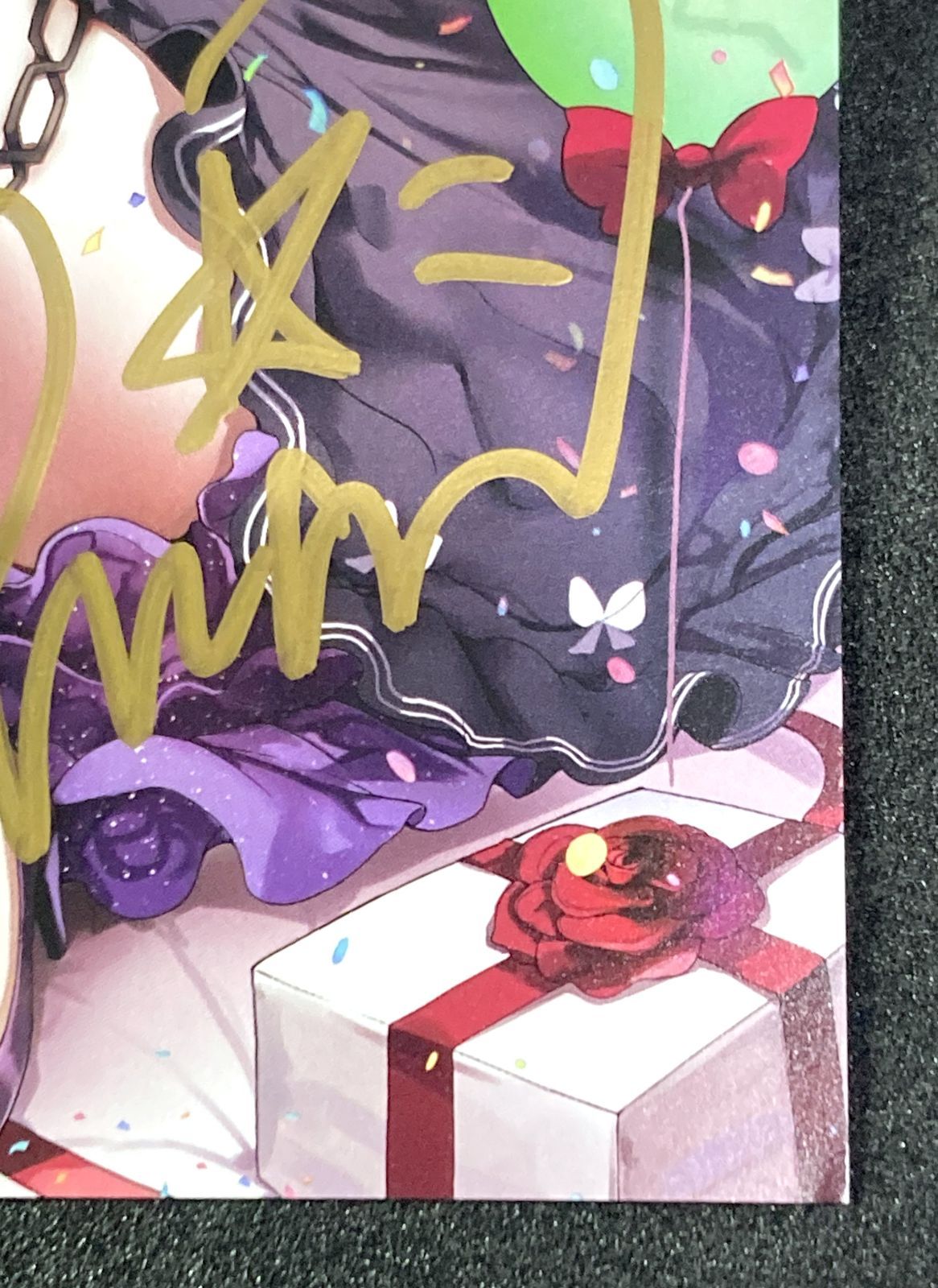 紫咲シオン 直筆サイン ポストカード 誕生日記念2020 - メルカリ