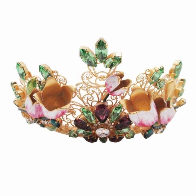 ドルチェ&ガッバーナ ドルガバ DOLCE&GABBANA ティアラ 王冠