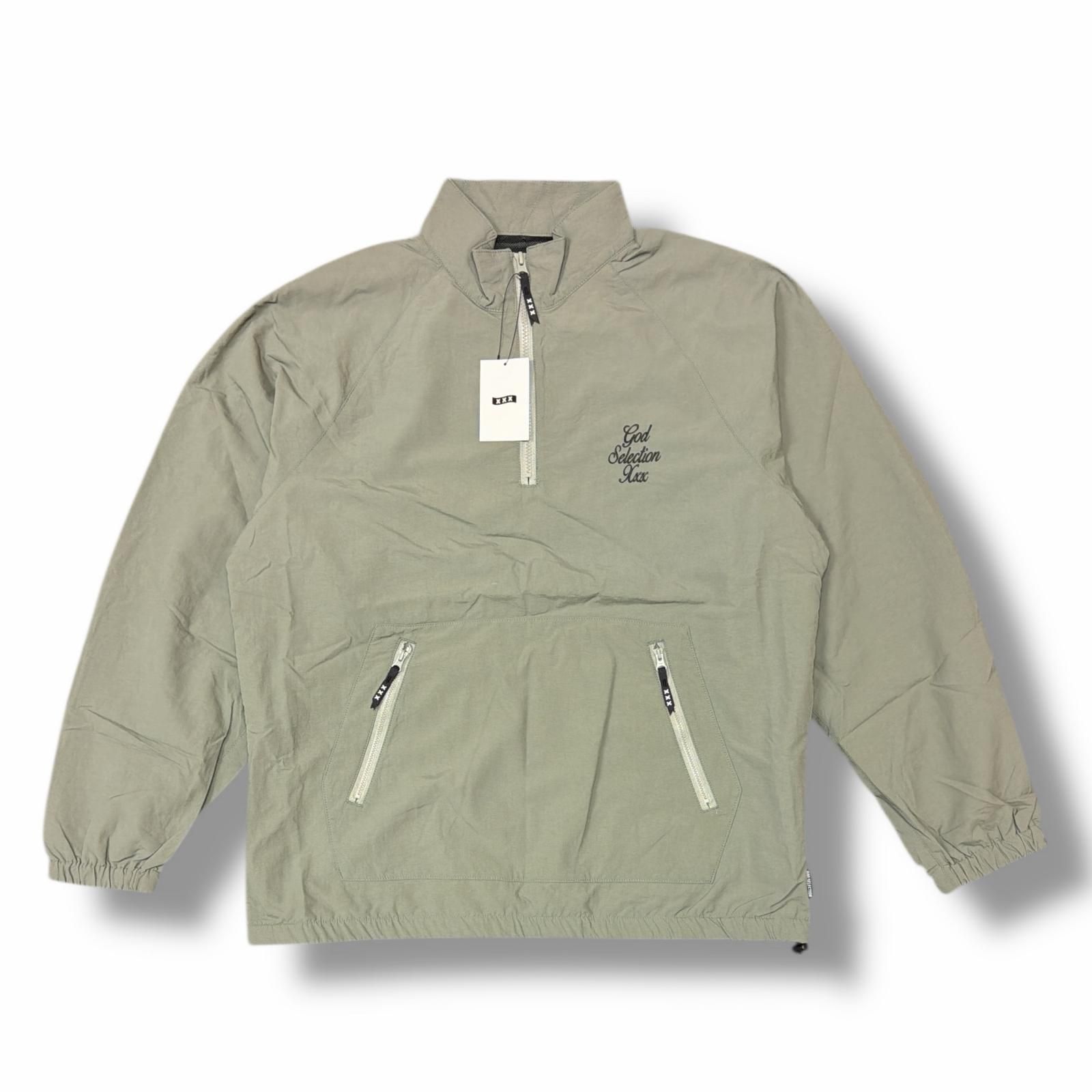 参考上代41800円 未使用 GOD SELECTION XXX HALF ZIP JACKET ハーフ