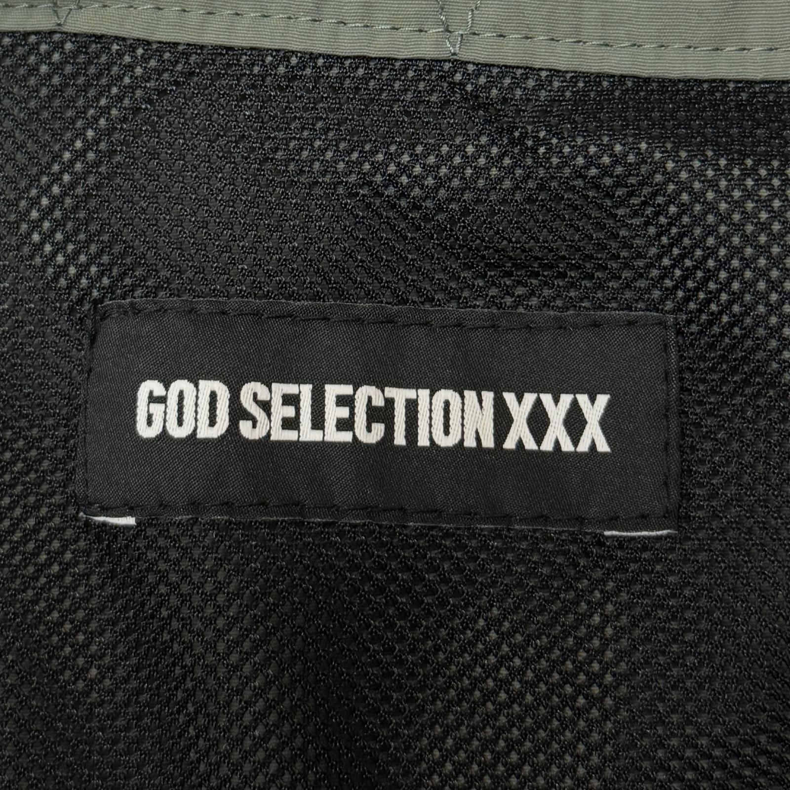 参考上代41800円 未使用 GOD SELECTION XXX HALF ZIP JACKET ハーフ 