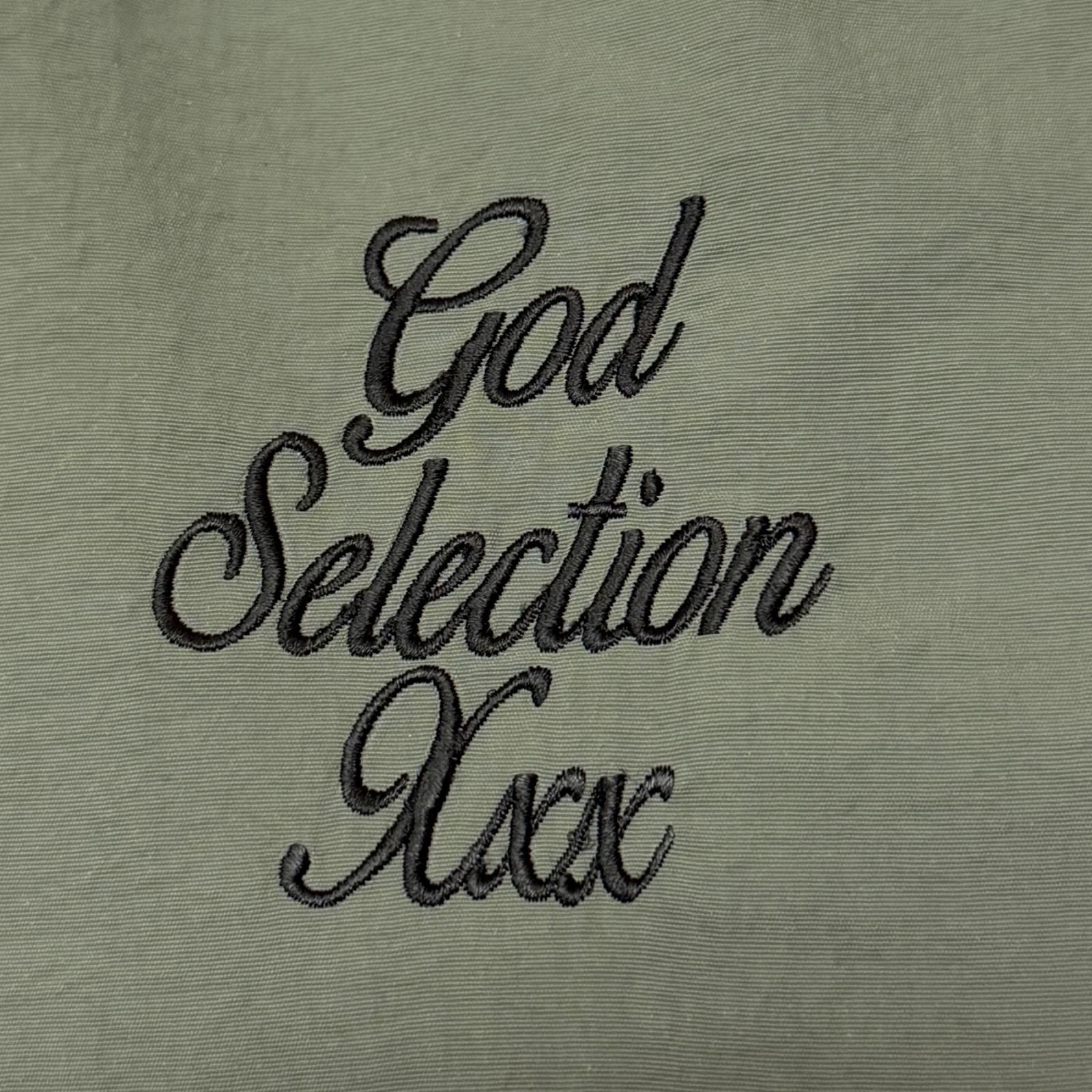 参考上代41800円 未使用 GOD SELECTION XXX HALF ZIP JACKET ハーフ 